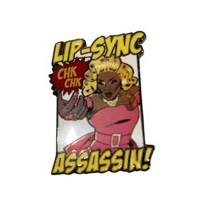 Peppermint Lip Sync Assassin Pin